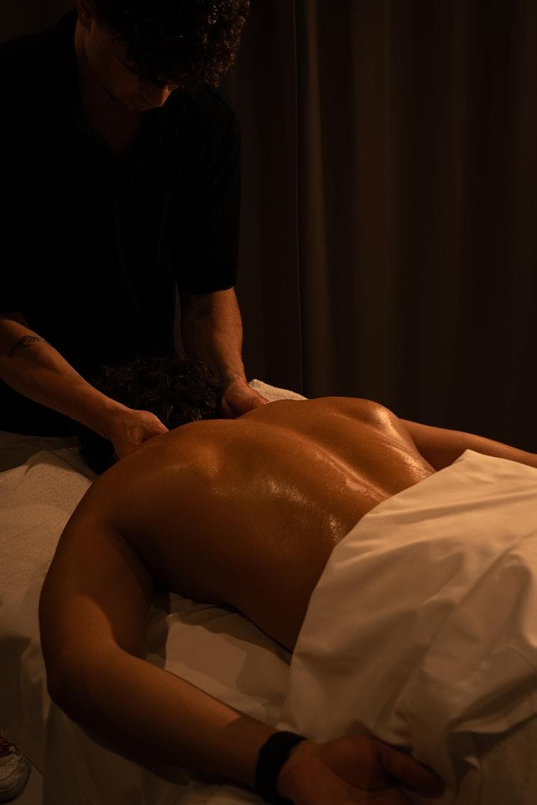 Relaxační aroma masáž